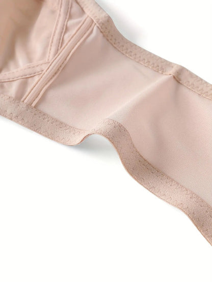 Women'S Bow Front Contrast Lace Bra, Casual Comfortable Breathable Adjustable Strap Lingerie for Daily Wear, Summer Outfits 2024, Softness Lingerie for All Seasons, National Day Offers