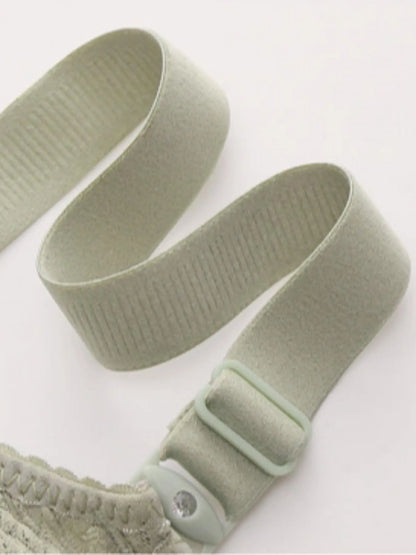 Women'S Floral Embroidery Push up Bra, Women'S Bras, Adjustable Strap Wireless Bra, Bras for Women, Lingerie for Women, Soft Comfortable Breathable Lingerie for All Seasons